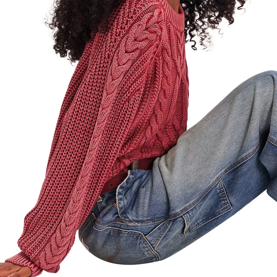 Frankie Cable Sweater - Women's