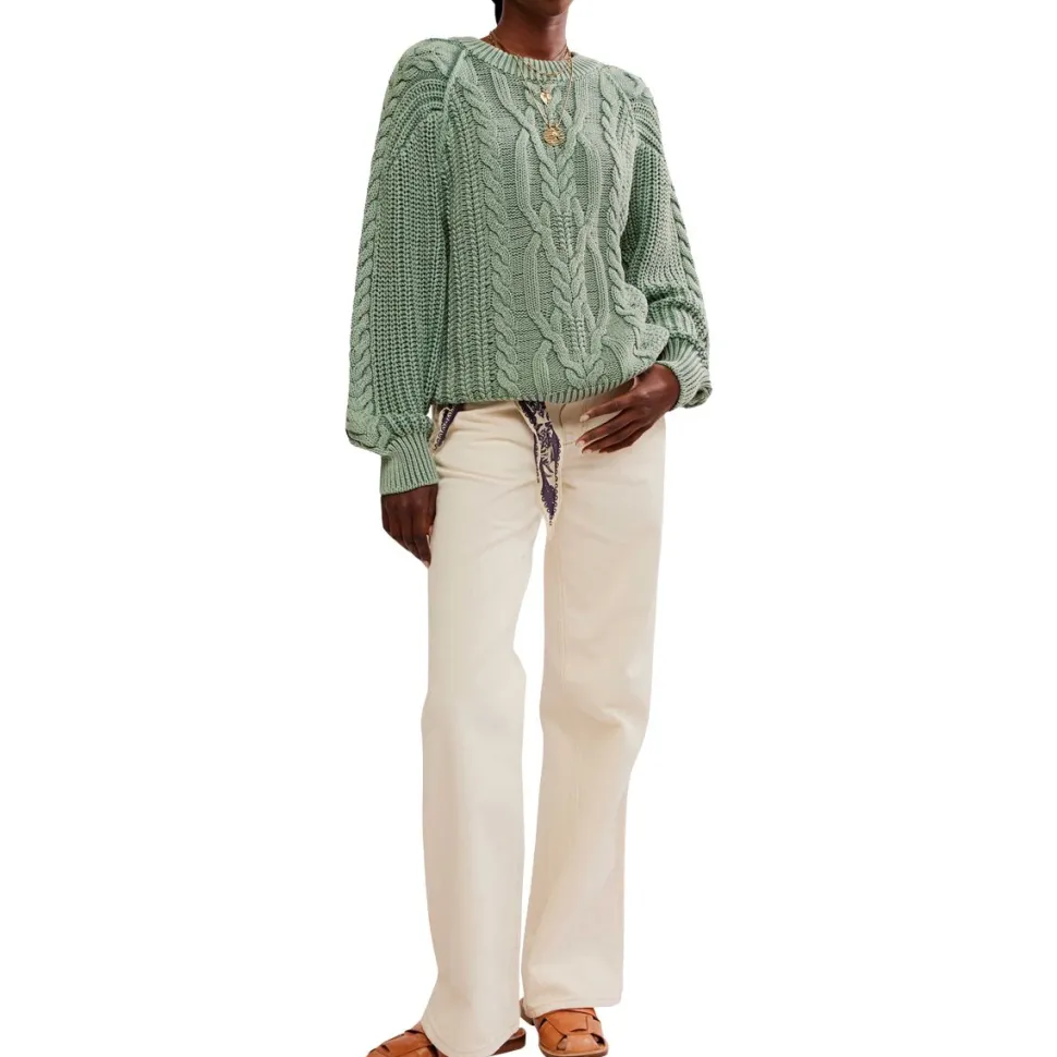 Frankie Cable Sweater - Women's