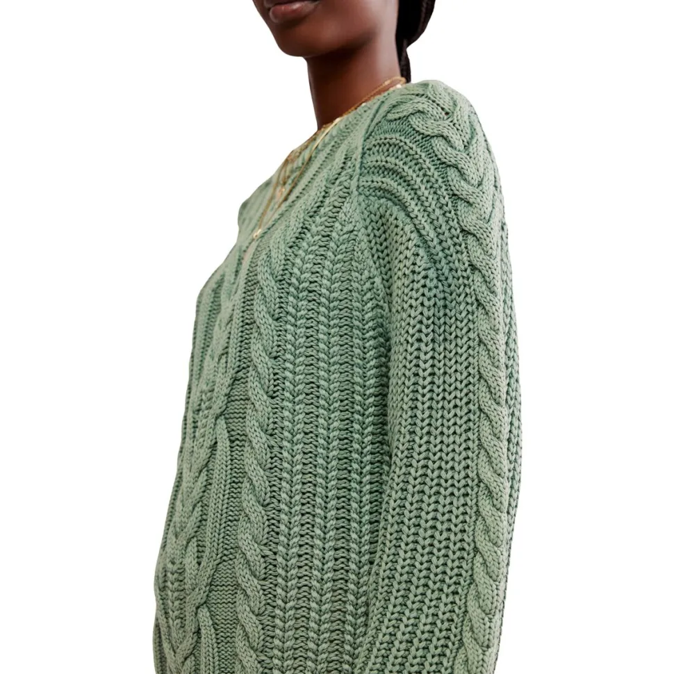Frankie Cable Sweater - Women's