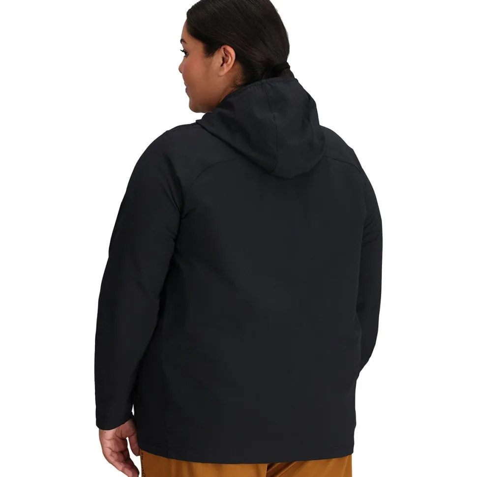 Freewheel 1/2-Zip Plus Hoodie - Women's