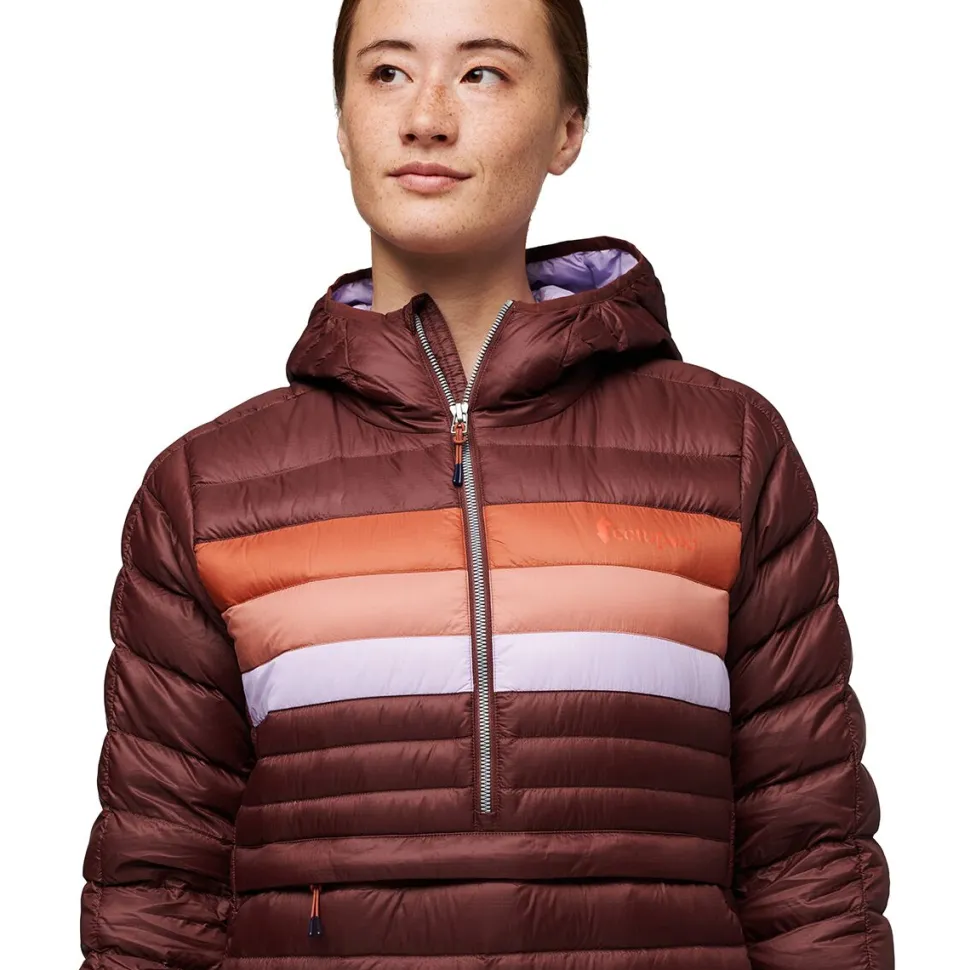 Fuego Down Hooded Pullover - Women's