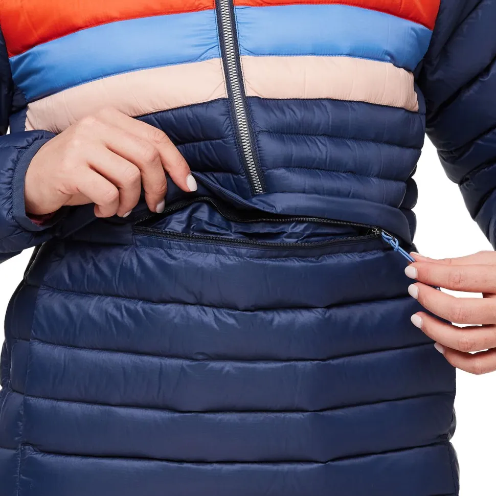 Fuego Down Hooded Pullover - Women's