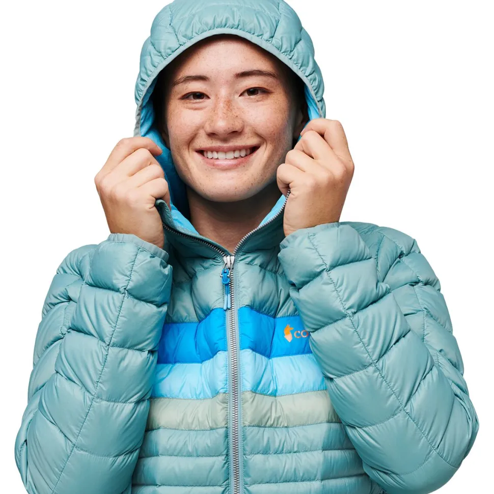 Fuego Down Hooded Pullover - Women's