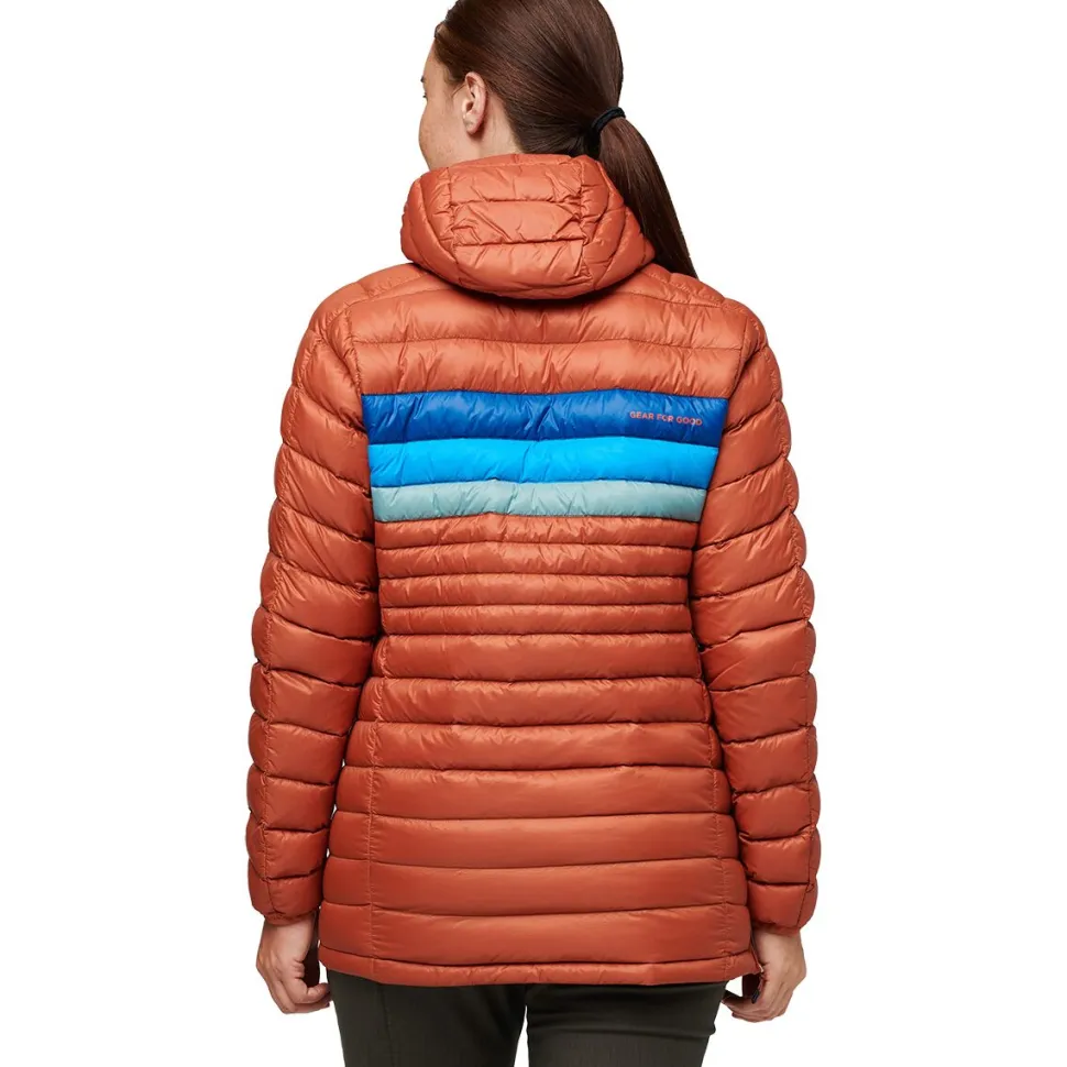 Fuego Down Hooded Pullover - Women's