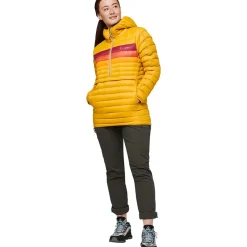 Fuego Down Hooded Pullover - Women's