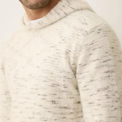 Fuzzy Sweater Hoodie - Men's
