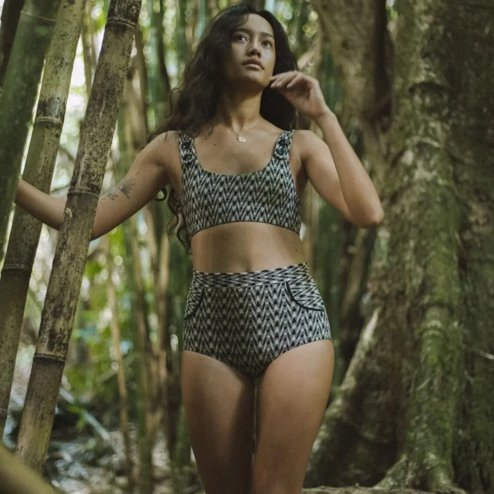 Georgia High Waist Bikini Bottom - Women's