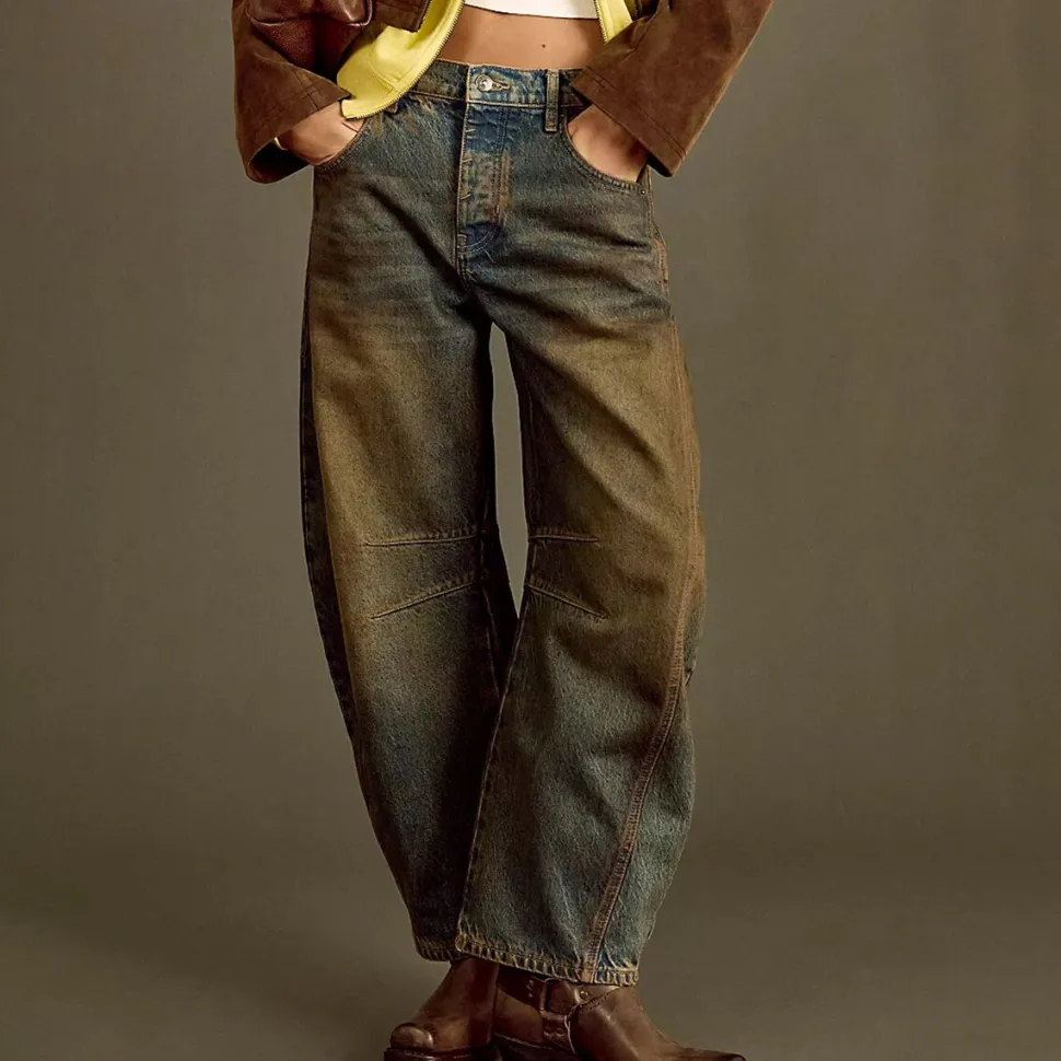 Good Luck Mid Rise Barrel Pant - Women's