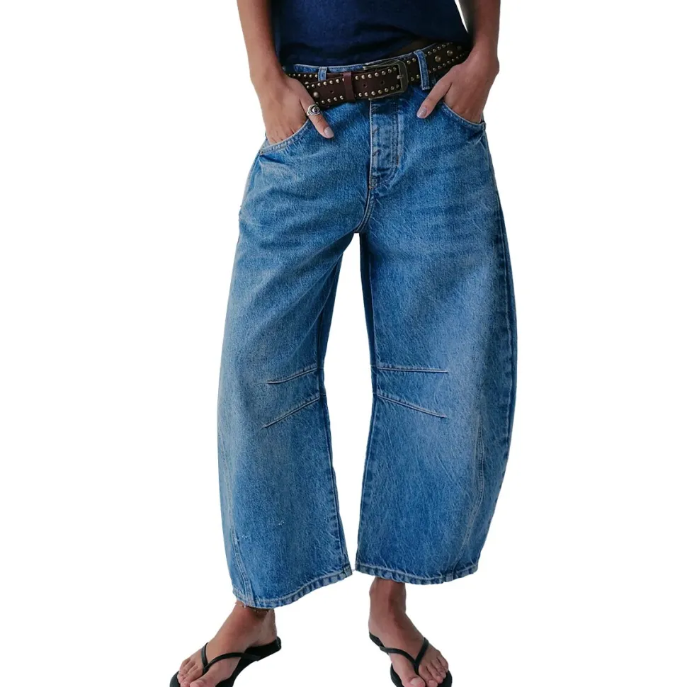 Good Luck Mid Rise Barrel Pant - Women's