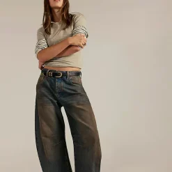 Good Luck Mid Rise Barrel Pant - Women's