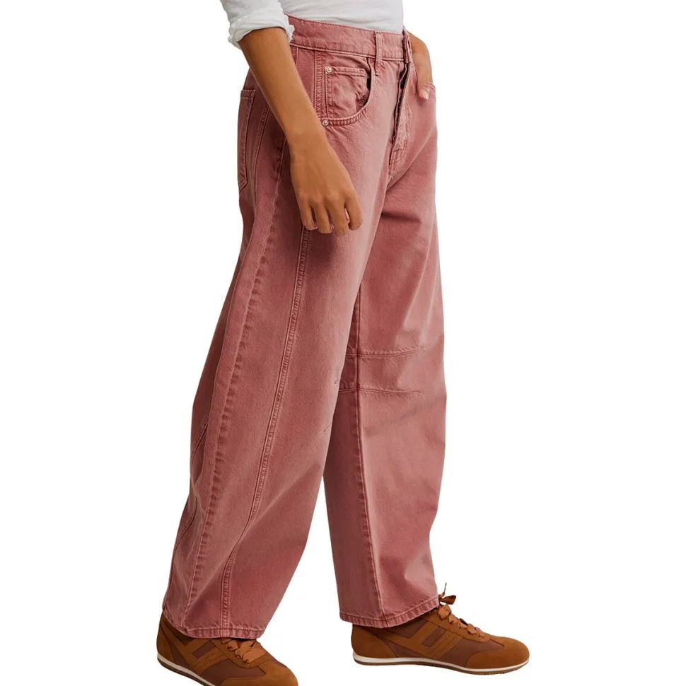 Good Luck Mid Rise Barrel Pant - Women's