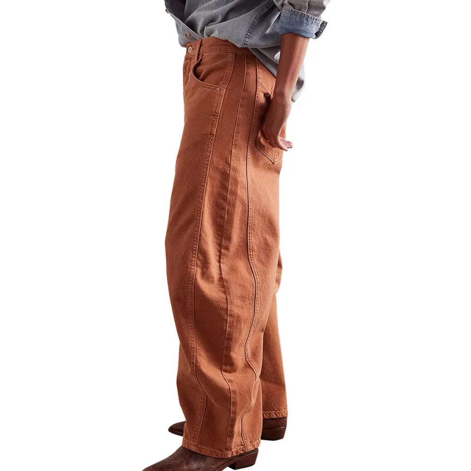 Good Luck Mid Rise Barrel Pant - Women's