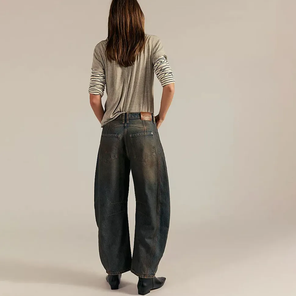 Good Luck Mid Rise Barrel Pant - Women's