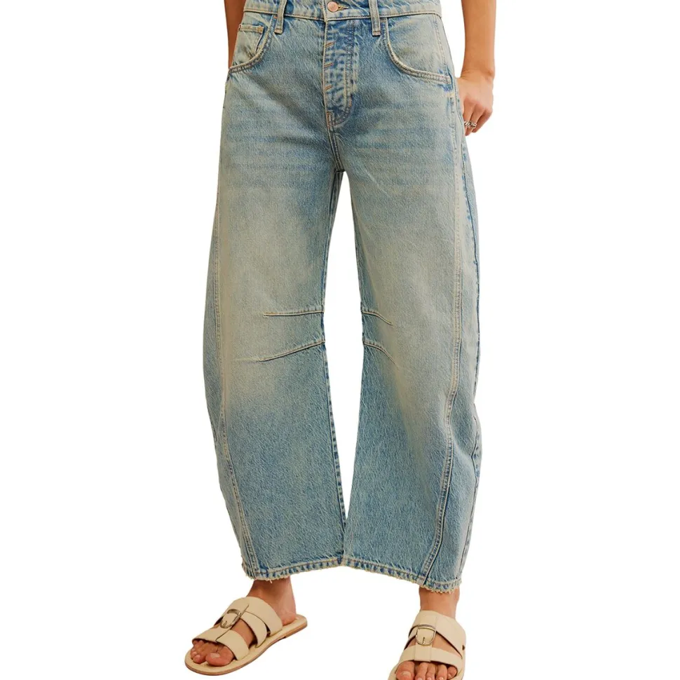Good Luck Mid Rise Barrel Pant - Women's
