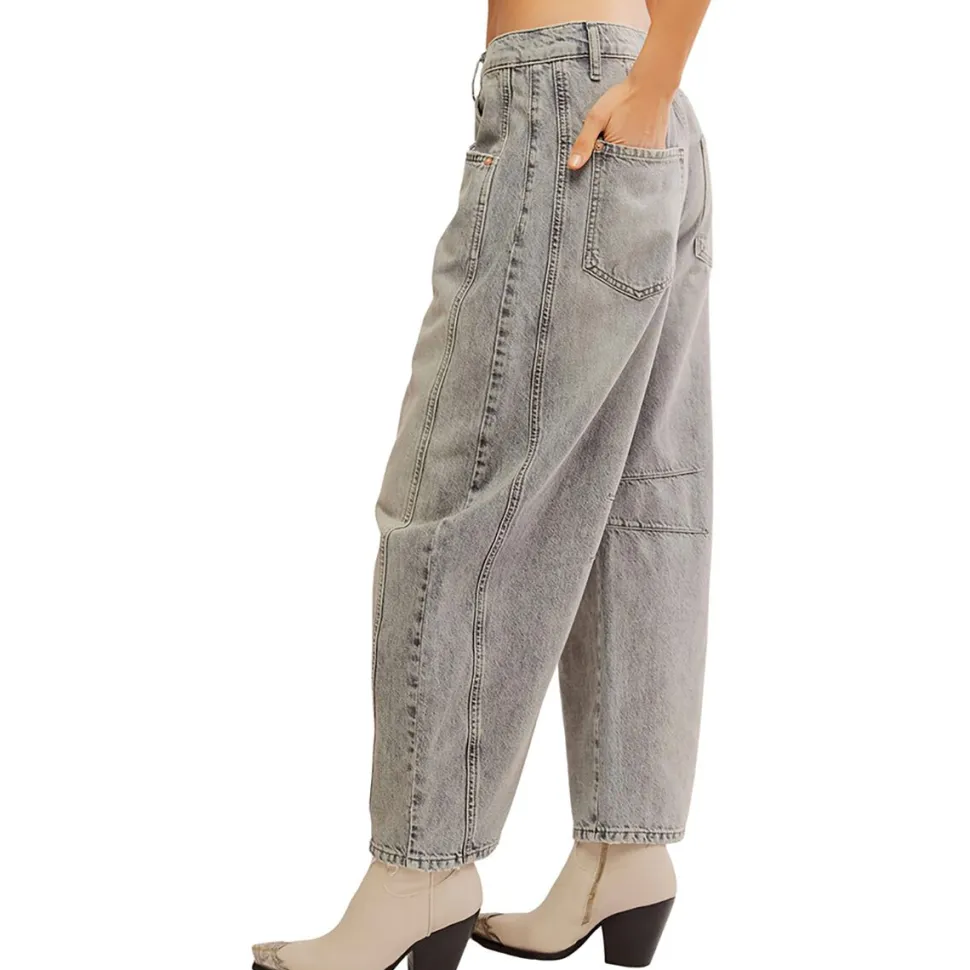 Good Luck Mid Rise Barrel Pant - Women's