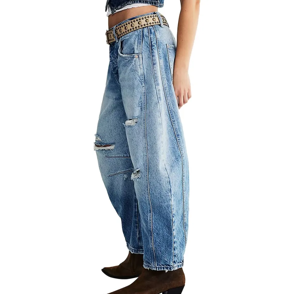 Good Luck Mid Rise Barrel Pant - Women's