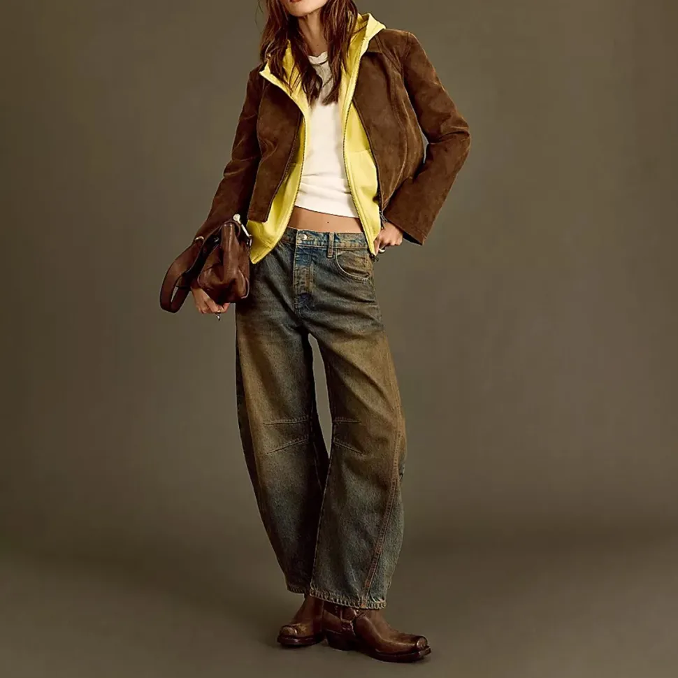 Good Luck Mid Rise Barrel Pant - Women's