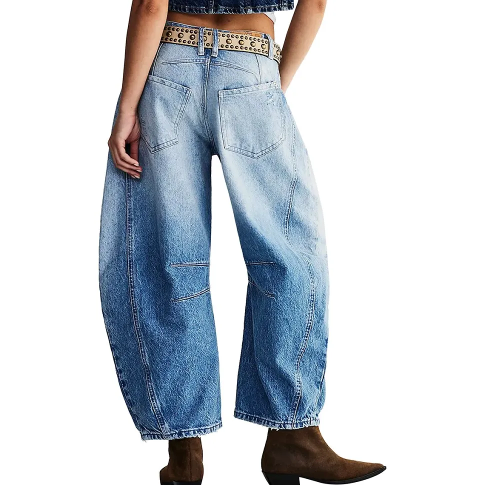 Good Luck Mid Rise Barrel Pant - Women's