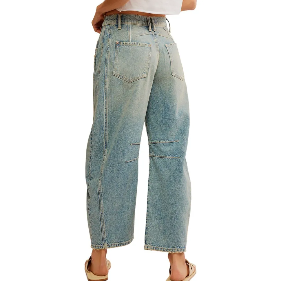 Good Luck Mid Rise Barrel Pant - Women's