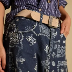 Good Luck Printed Barrel Pant - Women's