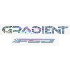 Gradient MTB Handlebar Sticker