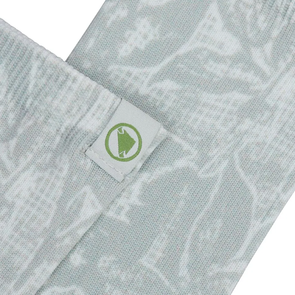 Grid Floral LTD Print Sock