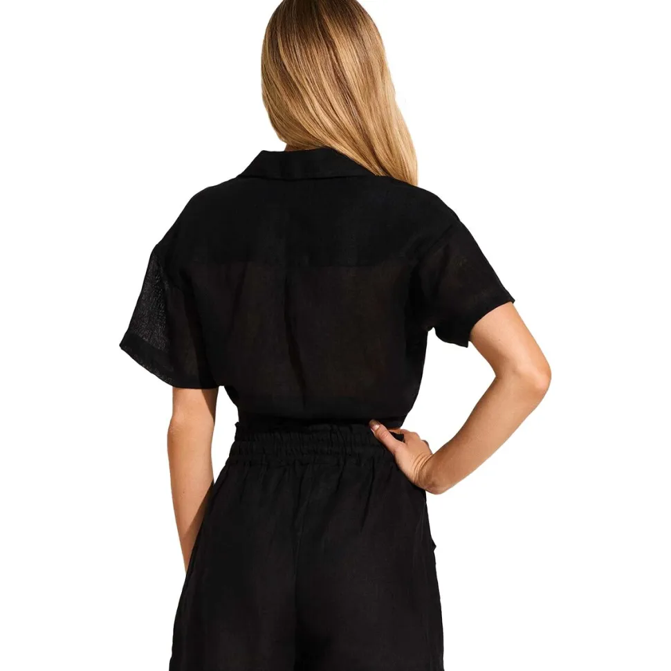 Hana Cropped Shirt - Women's