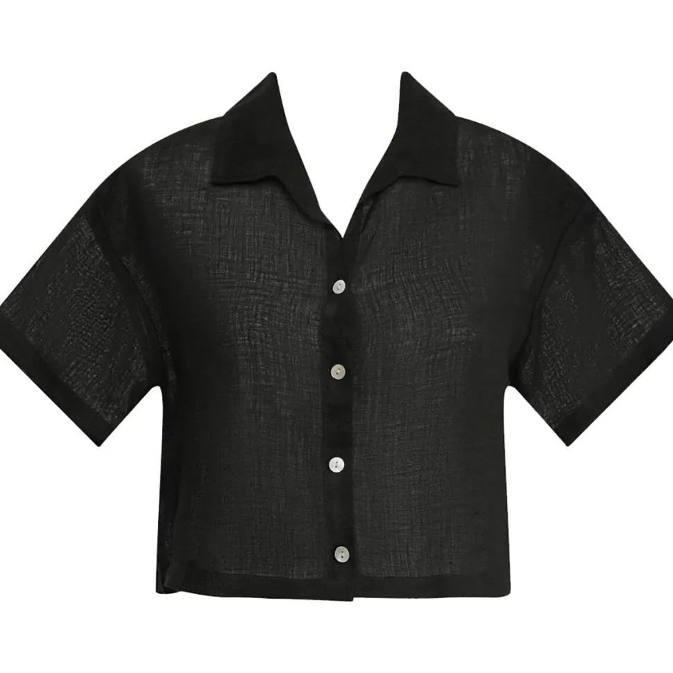 Hana Cropped Shirt - Women's
