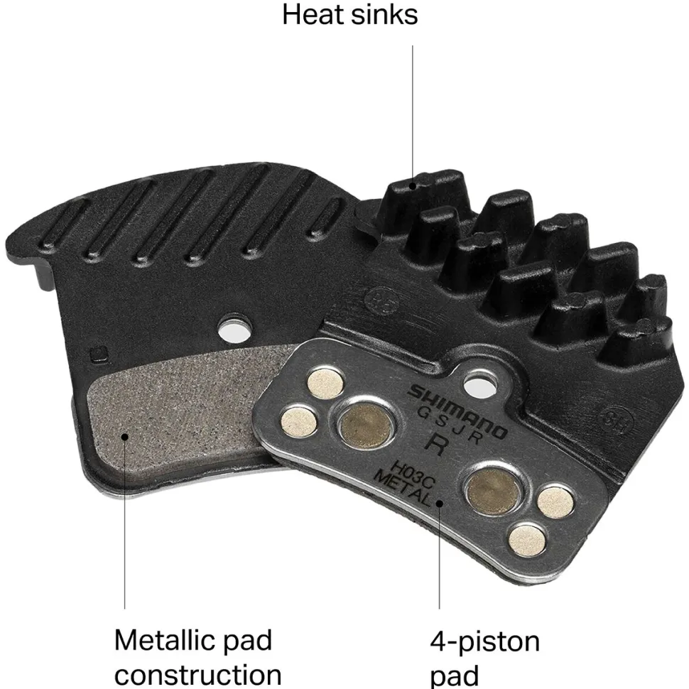 H03C Metallic Disc Brake Pad