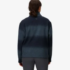 Heavyweight Drop Line Printed 1/2-Zip - Women's