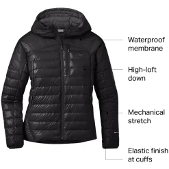 Helium Down Hooded Jacket - Women's