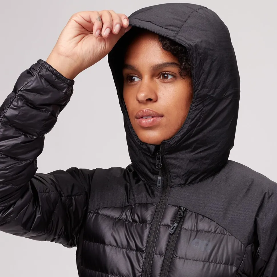 Helium Down Hooded Jacket - Women's