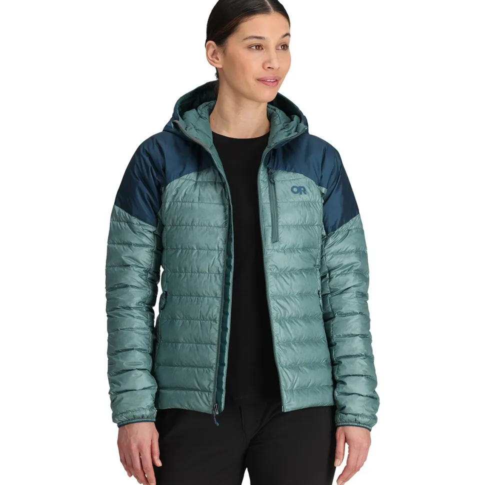 Helium Down Hooded Jacket - Women's