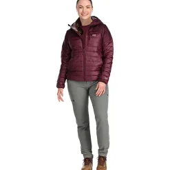 Helium Down Hooded Jacket - Women's