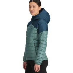 Helium Down Hooded Jacket - Women's