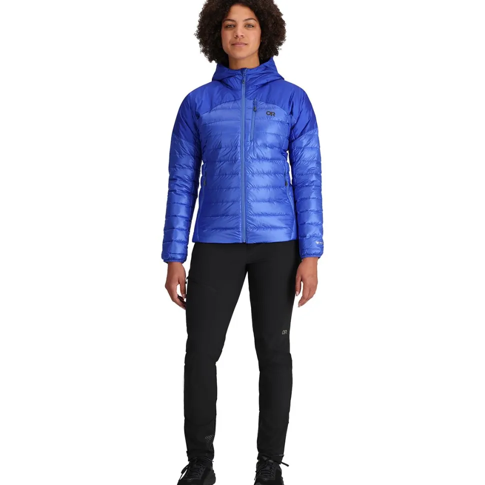Helium Down Hooded Jacket - Women's