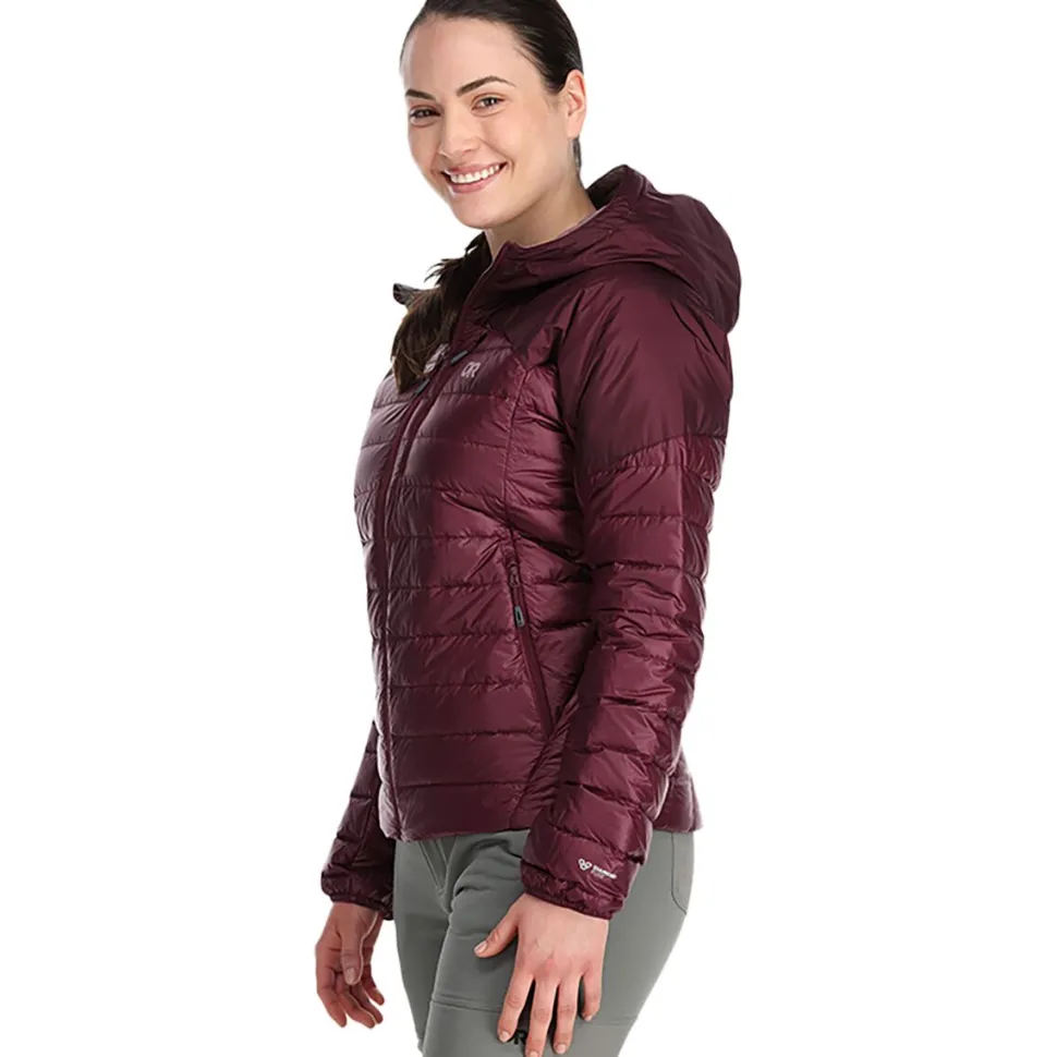 Helium Down Hooded Jacket - Women's