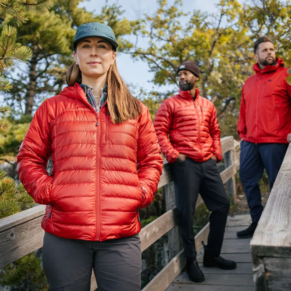 Helium Down Hooded Jacket - Women's