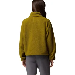 Helvetia II Cropped 1/2-Snap Fleece Pullover - Women's