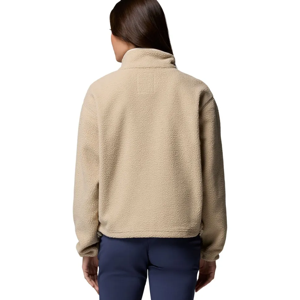 Helvetia II Cropped 1/2-Snap Fleece Pullover - Women's