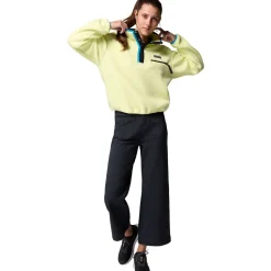 Helvetia II Cropped 1/2-Snap Fleece Pullover - Women's