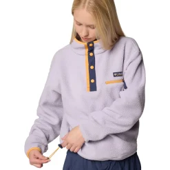 Helvetia II Cropped 1/2-Snap Fleece Pullover - Women's