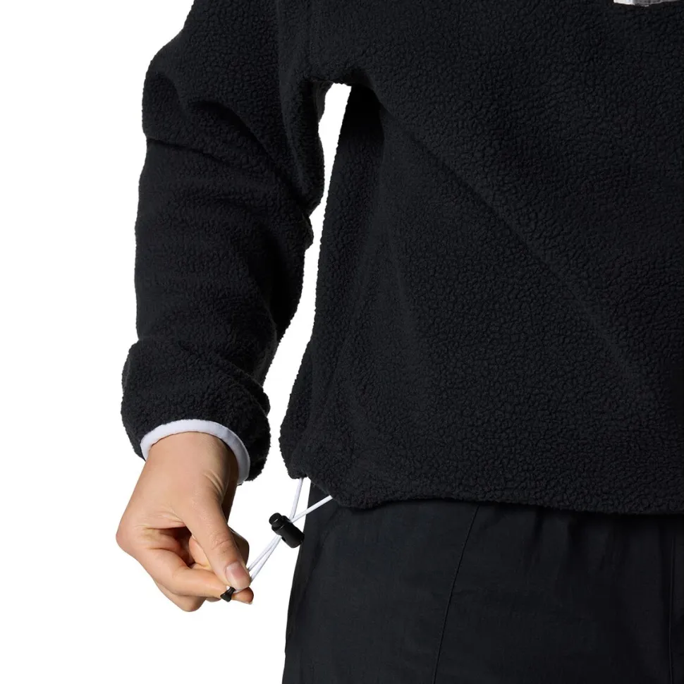 Helvetia II Cropped 1/2-Snap Fleece Pullover - Women's