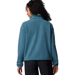 Helvetia II Cropped 1/2-Snap Fleece Pullover - Women's
