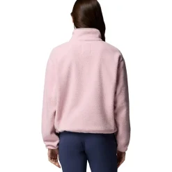 Helvetia II Cropped 1/2-Snap Fleece Pullover - Women's