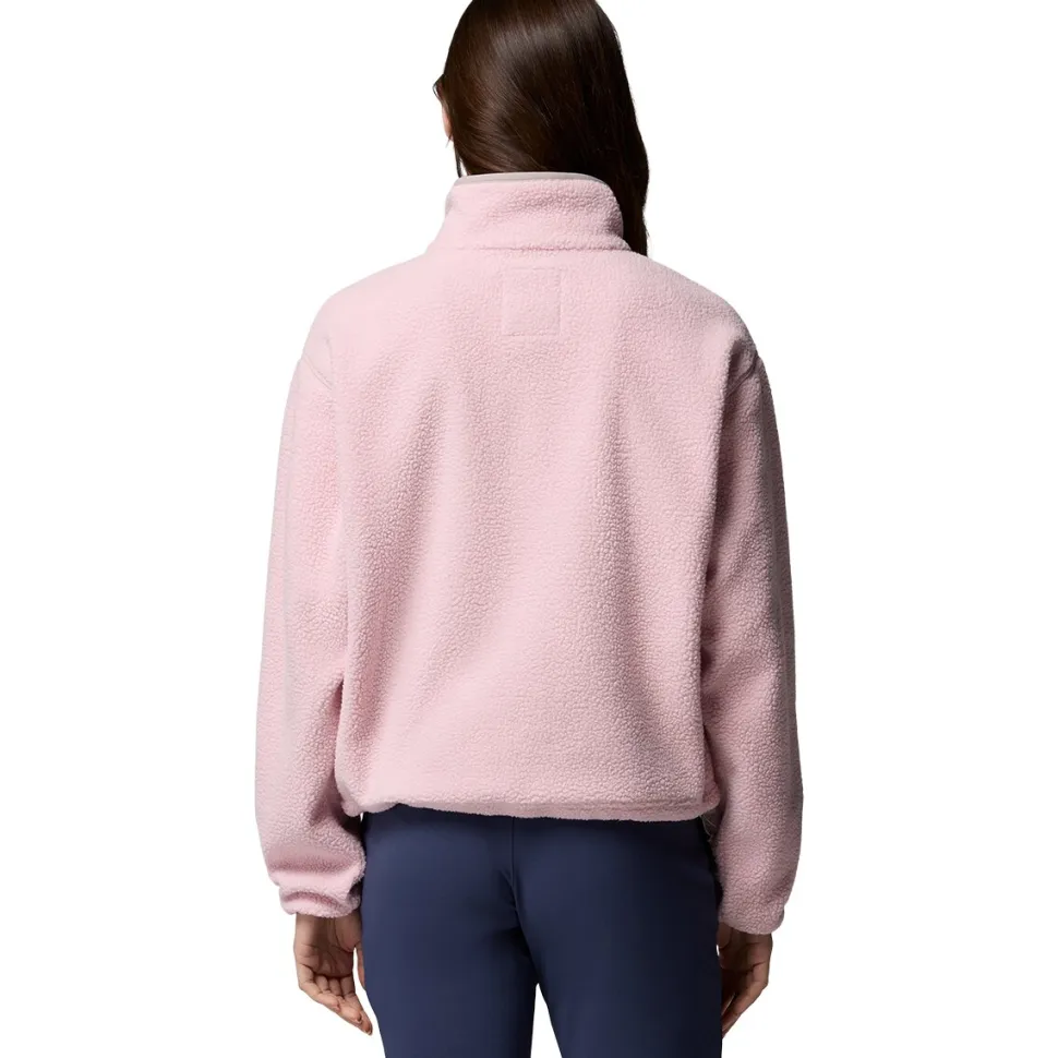 Helvetia II Cropped 1/2-Snap Fleece Pullover - Women's