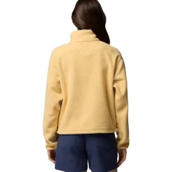 Helvetia II Cropped 1/2-Snap Fleece Pullover - Women's