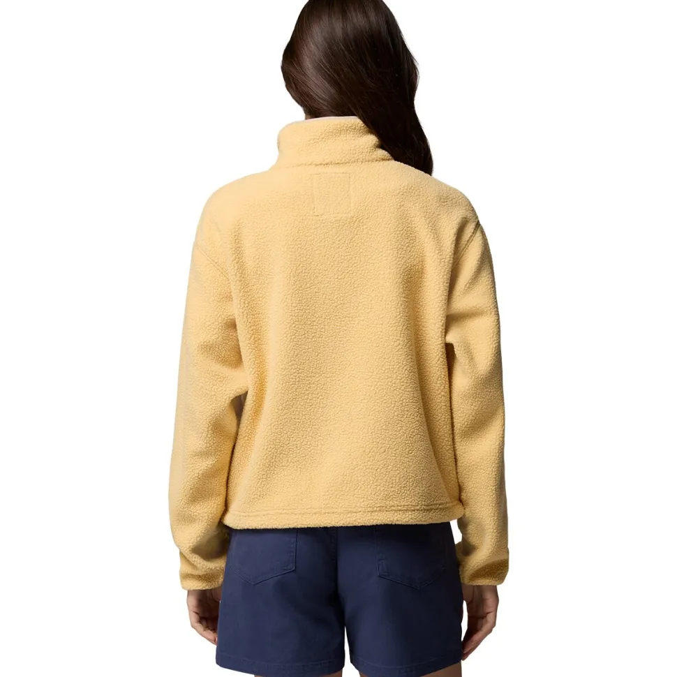 Helvetia II Cropped 1/2-Snap Fleece Pullover - Women's