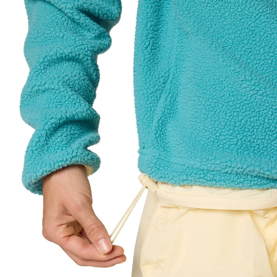 Helvetia II Cropped 1/2-Snap Fleece Pullover - Women's