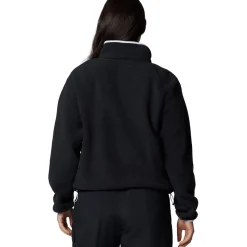Helvetia II Cropped 1/2-Snap Fleece Pullover - Women's